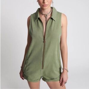 One Teaspoon Braxton Utility Jumpsuit NEW